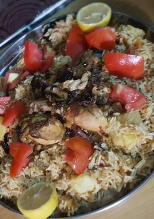 صورة لوصفة كبسه بطريقتي