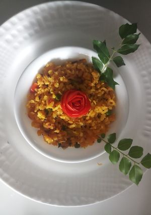 A picture of Healthy poha.