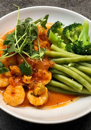 A picture of Seafood Supper.