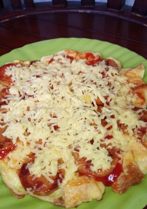 Foto resep Pizza Roti Tawar (Mudah Banget)