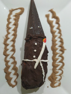 Una foto de Capuchino o nazareno (pastel)