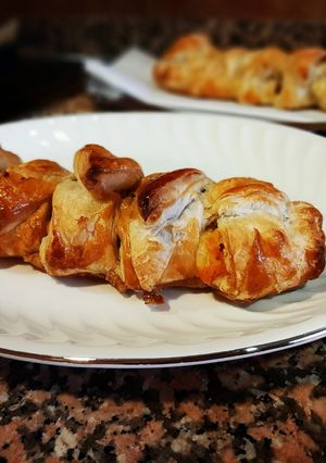 Una foto de Trenza de Pollo y Queso