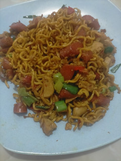 Foto resep Mie Tektek Goreng Pedas