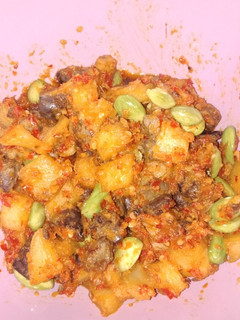 Foto resep Sambel goreng kentang ati pete