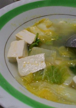 Foto resep Cah Sawi Putih Tahu