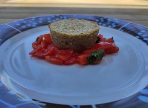Foto di Sformato di fagioli borlotti