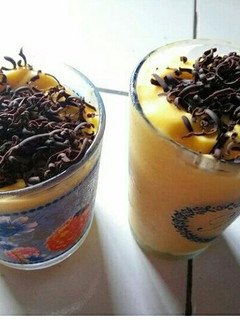 Foto resep Smoothies mango ice cream