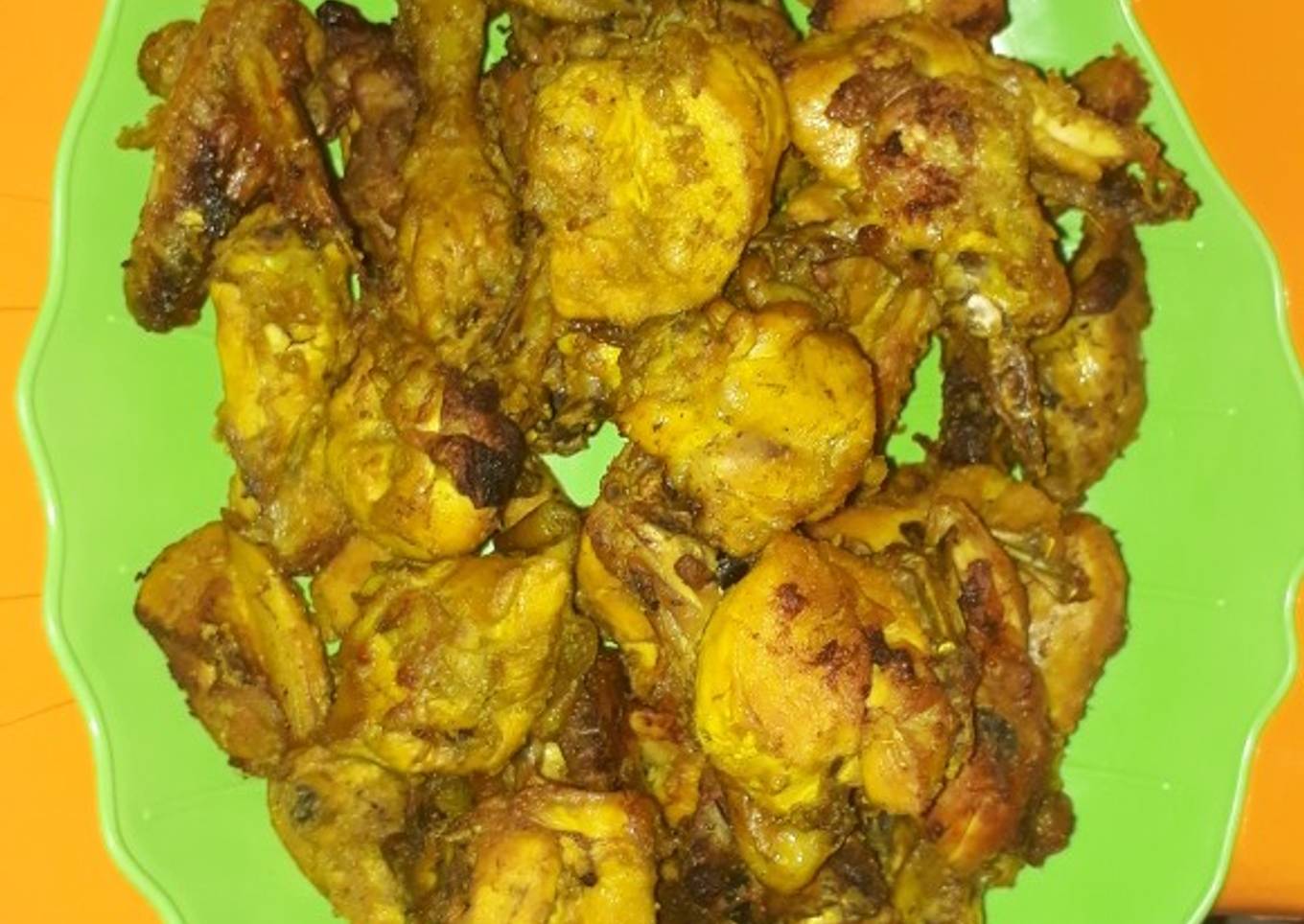 Ayam panggang sederana by Ar☆