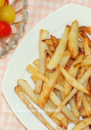 香烤奶油椒鹽薯條 的食譜成品照片