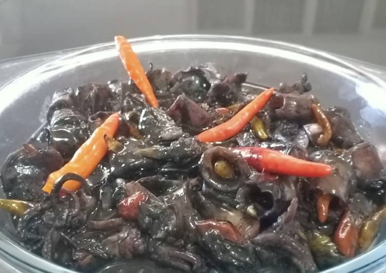 Cumi Hitam Super Pedas