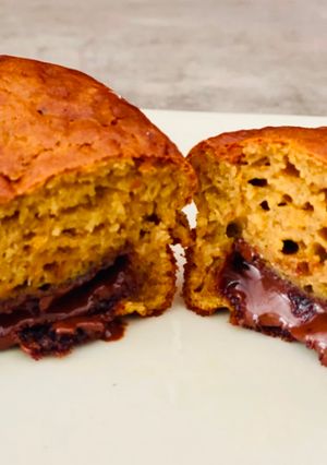 Une photo de Mini cake chocobanane