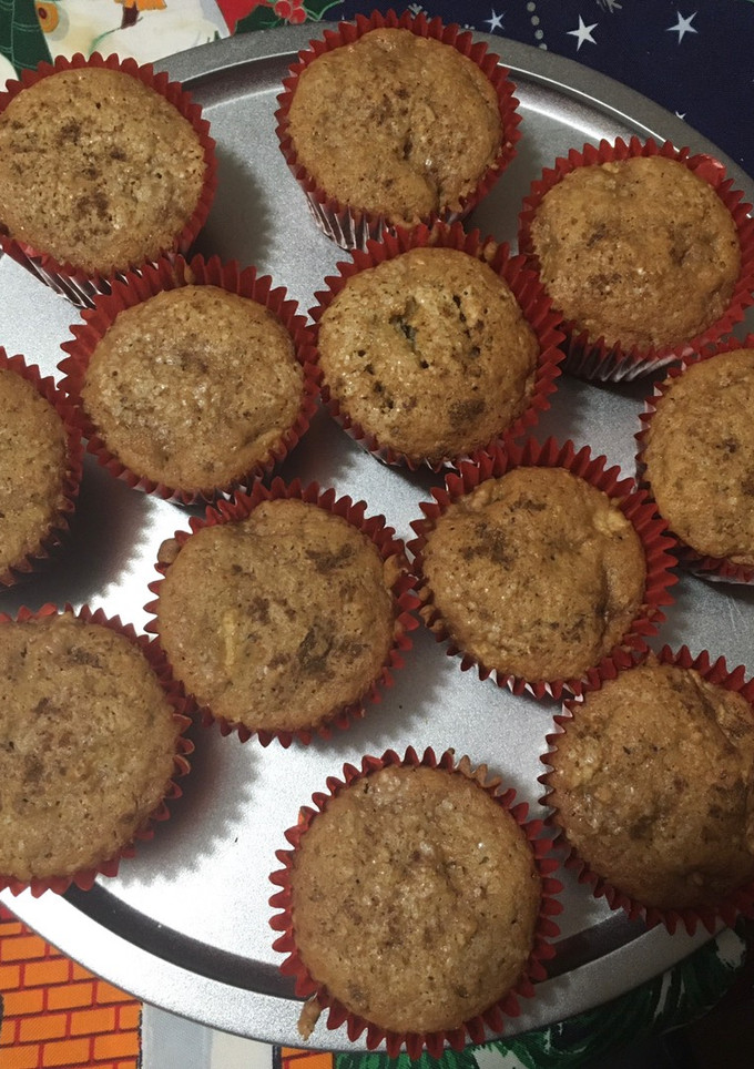 Una foto de Muffins de manzana
