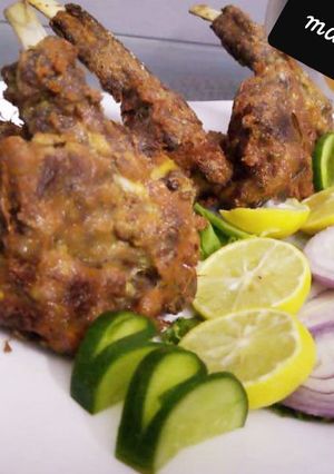 A picture of Masala Mutton Chops #ramadankitayari #FastFood.