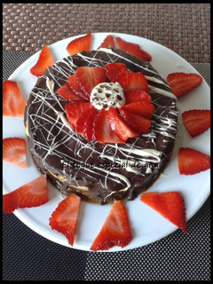 Una foto de Tarta fría con café y chocolate