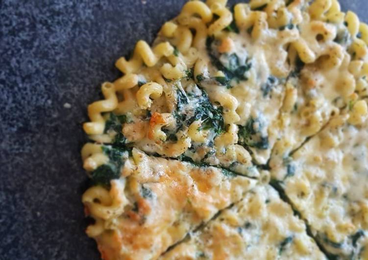 Step-by-Step Guide to Make Quick Spinach - Pesto Pasta Frittata