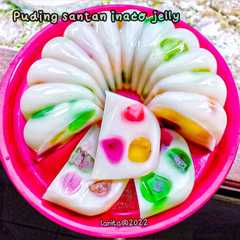 A picture of Puding santan inaco jelly.