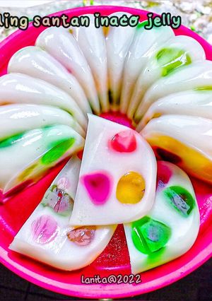 Foto resep Puding santan inaco jelly