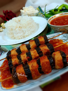 عکسی از دستور کباب لقمه ای با بادمجان