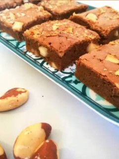 Una foto de Brownie de Nesquik con Nueces pecanas sin Gluten