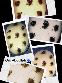 صورة لوصفة حلى رهيب 🌹 شبيه بالمهلبيه 😋