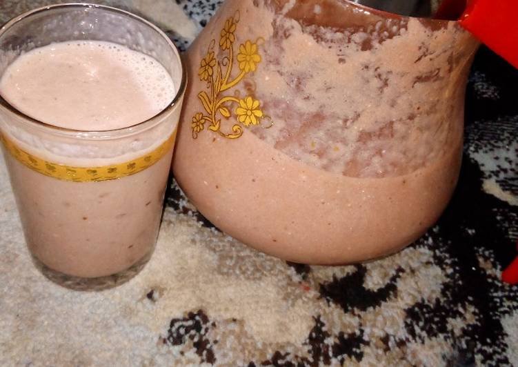 Recipe of Favorite Watermelon and banana smoothie