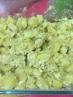 Una foto de Patatas al microondas rápidas y ricas ricas 😋