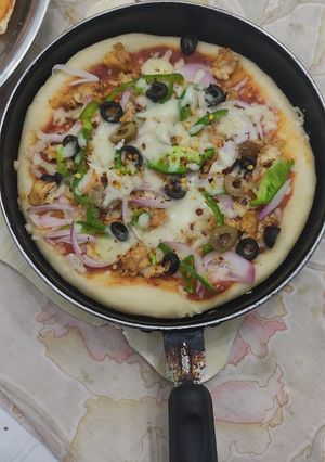 A picture of Pan pizza.