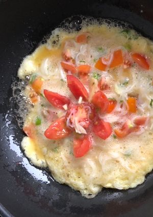 Foto resep Telur bihun tomat #kapsulajaib