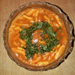 A picture of Maharashtrian Style Sev Bhaji.