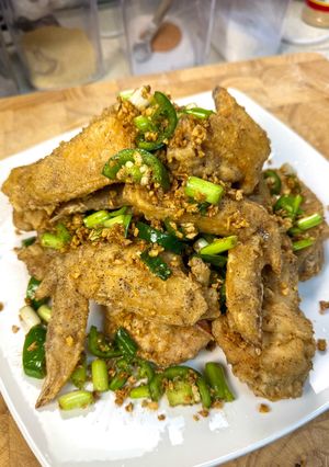 A picture of Salt & Pepper Wings | Cánh Gà Chiên Muối Tiêu.