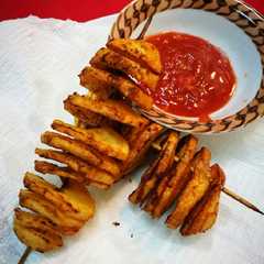 بطاطا حلزونية🍟🥔😍-レシピのメイン写真