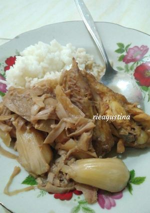 Foto resep Gudeg ayam sederhana (tanpa santan)