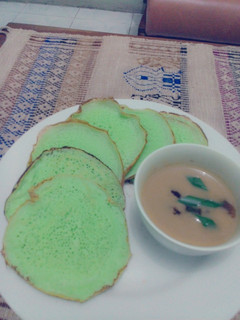 Foto resep Serabi Kocor Pandan