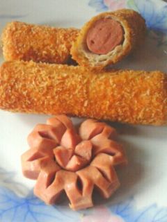 Foto resep Roti sosis goreng