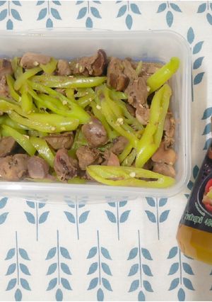 รูปของ 🌶️ผัดพริกสดเครื่องในไก่🌶️