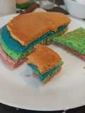 Hot cakes de colores