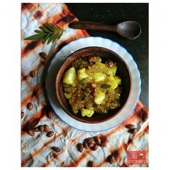 A picture of Sabudana Poha.