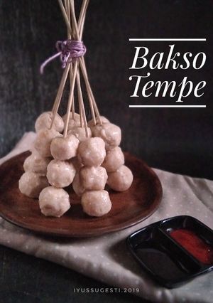 Foto resep Bakso Tempe