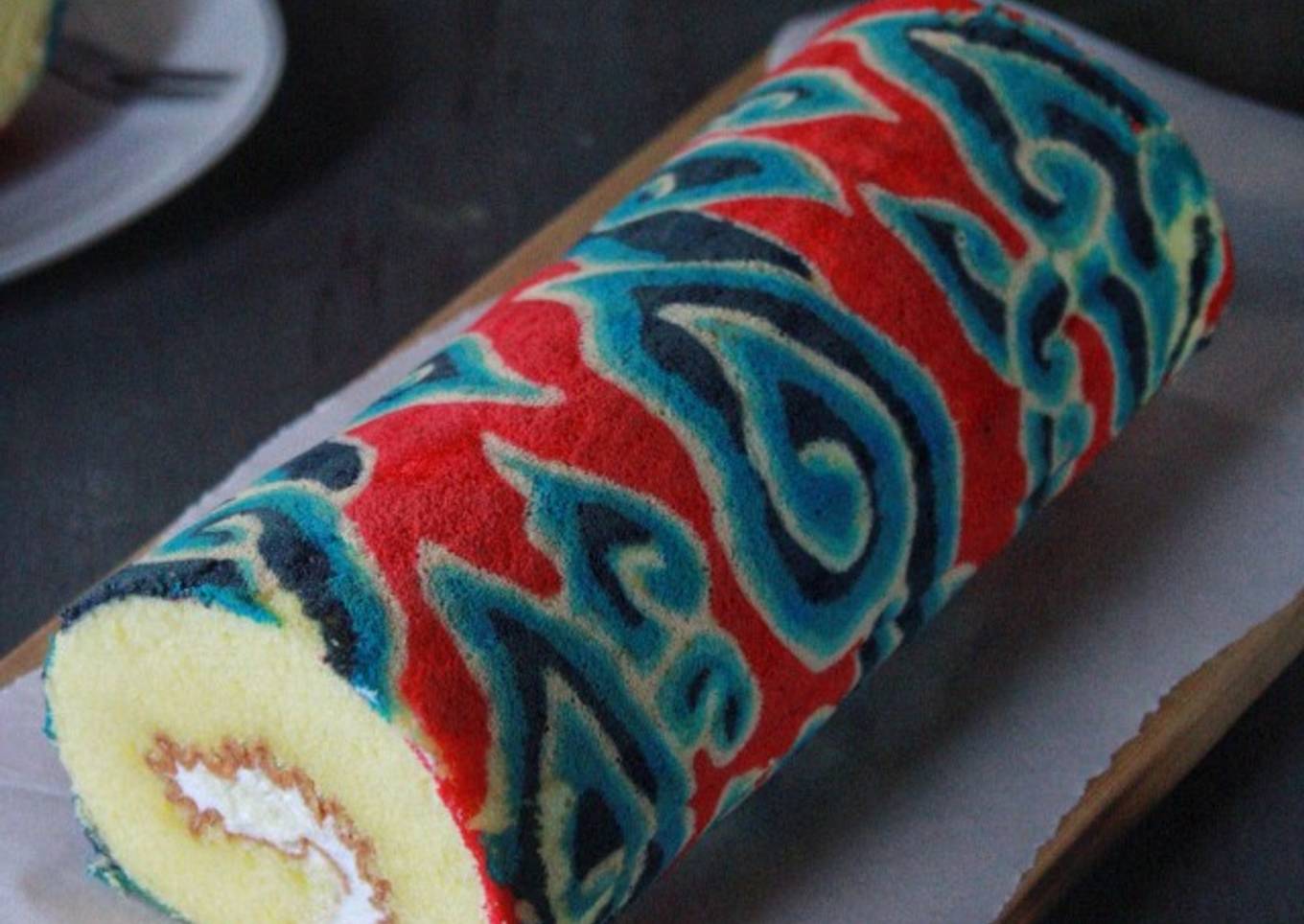 Batik Roll Cake Panggang