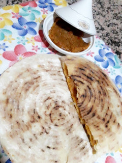 صورة لوصفة كسرة محشية