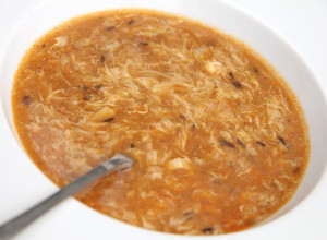 Köményes rántott tojásleves recept fotója
