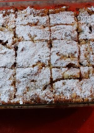 Una foto de Torta re fácil de manzana