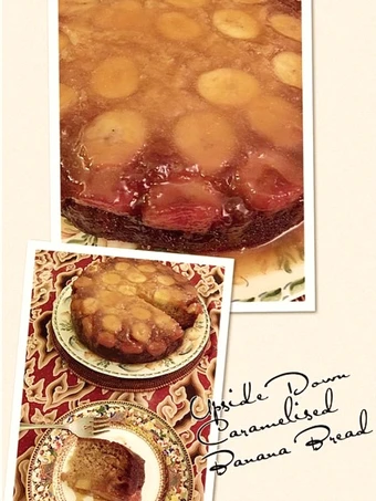 Easy Way Make Recipe Upside Down Caramelised Banana Bread that is So Delicious, Perfect}
