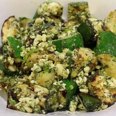 A picture of Grilled Zucchini.