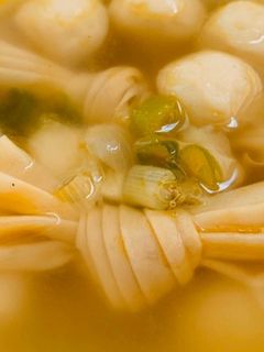 Foto resep Sup bakso ikan kembang tahu