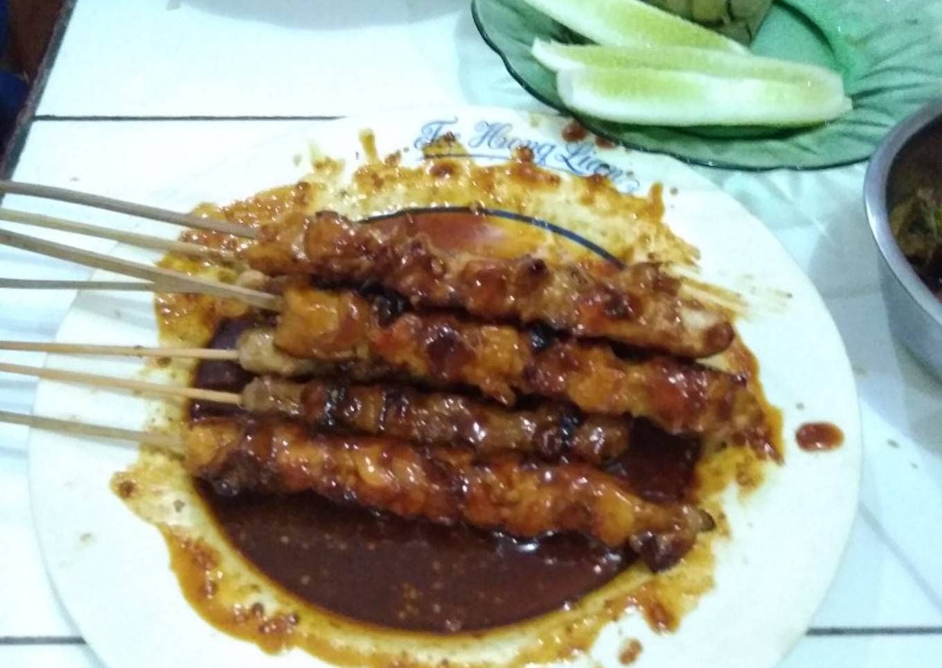 Sate ayam🍢