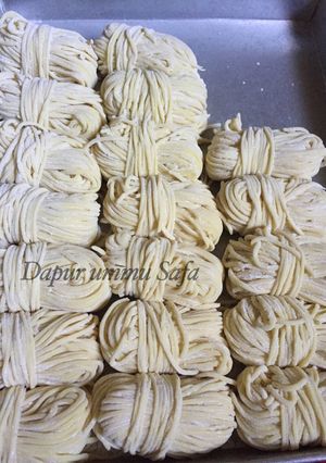 Foto resep Mie Telur mentah