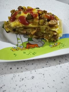 عکسی از دستور لازانیا