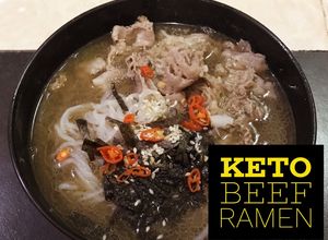 Foto resep Beef Ramen #keto