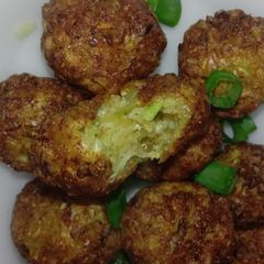 A picture of Cabbage fritters.
